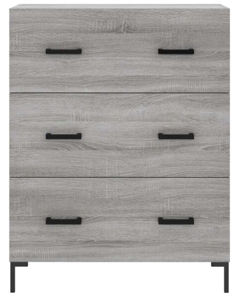 VidaXL szürke sonoma szerelt fa magasszekrény 69,5 x 34 x 180 cm