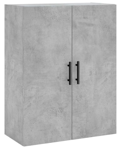 VidaXL Magas Szekrény - Beton Szürke - 180 cm
