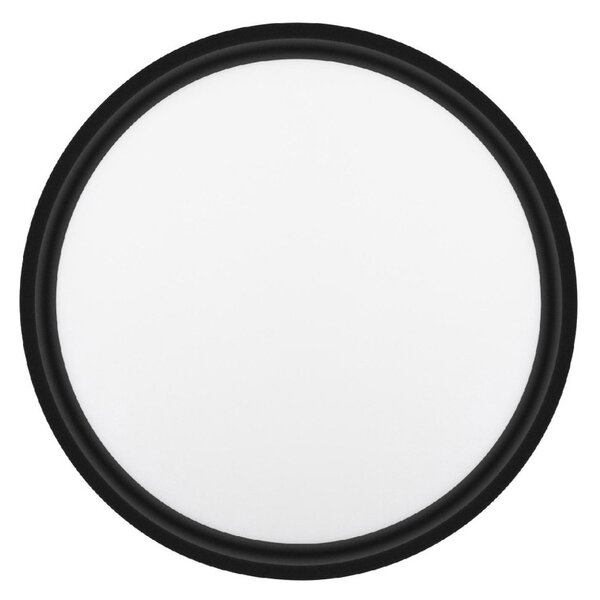 HOME RCC1823B LED-es fali/mennyezeti lámpa, 1850 lumen, választható színhőmérséklet, beltéri kivitel, fekete