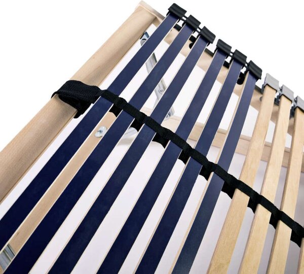 VidaXL Ágyrács - 7 Zónás - 80x200 cm - 2 db