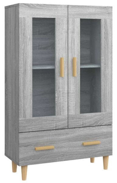 VidaXL szürke sonoma színű szerelt fa magasszekrény 70 x 31 x 115 cm