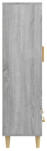 VidaXL szürke sonoma színű szerelt fa magasszekrény 70 x 31 x 115 cm