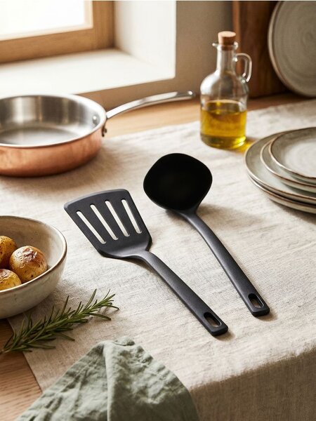 Sinsay - Spatula és merőkanál készlet 2 pack - fekete