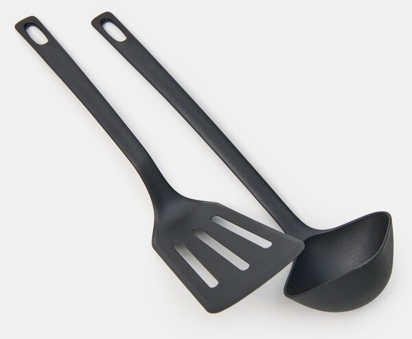 Sinsay - Spatula és merőkanál készlet 2 pack - fekete
