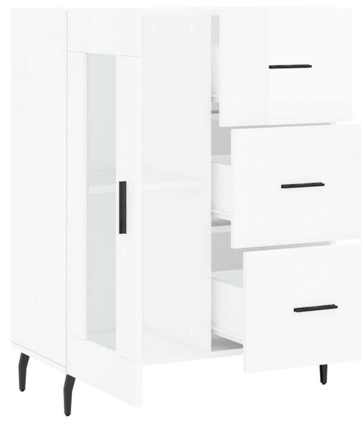 VidaXL Tálalószekrény - Fehér - 70x34x90 cm