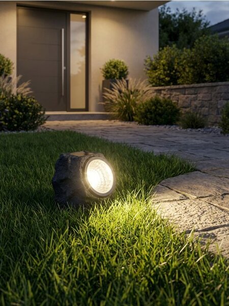 Sinsay - SOLAR LED LAMP - fekete