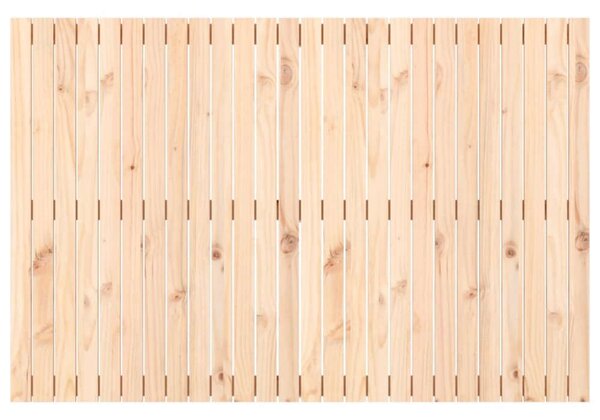VidaXL tömör fenyőfa fali fejtámla 166 x 3 x 110 cm