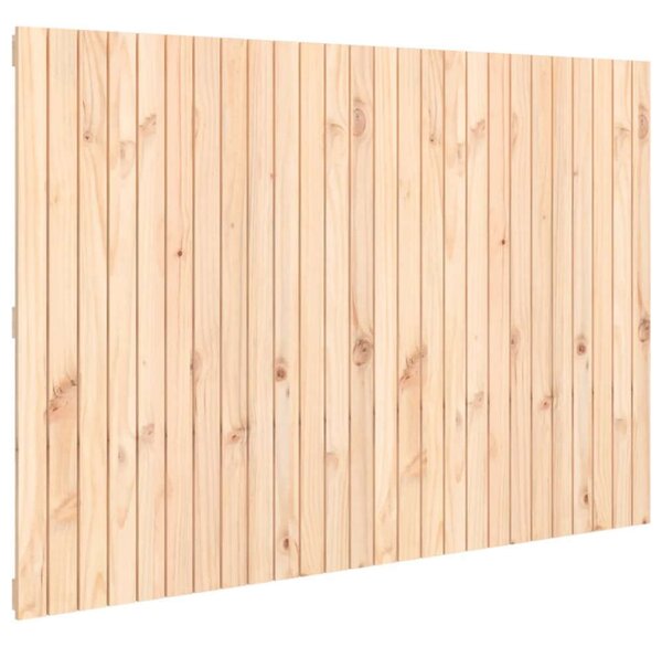 VidaXL tömör fenyőfa fali fejtámla 166 x 3 x 110 cm