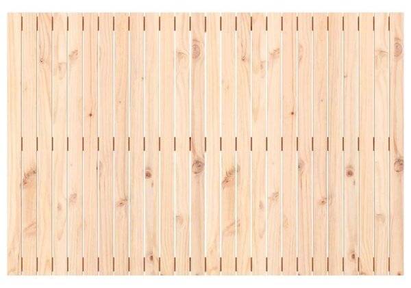 VidaXL tömör fenyőfa fali fejtámla 166 x 3 x 110 cm