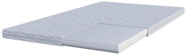 Largo kontinentális ágyhoz topper fehér 160x200 cm