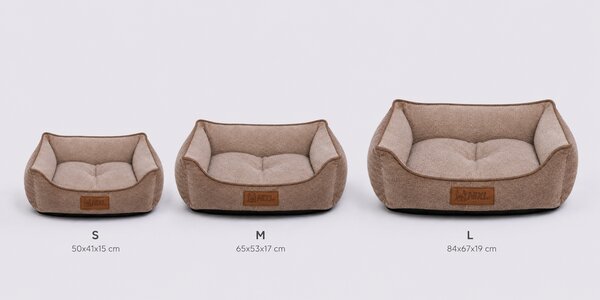 Amoretto kutyaágy Beige / L