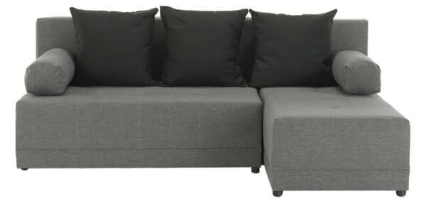 Sarokkanapé Mexx (szürke + fekete)