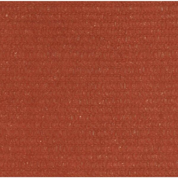 HDPE Napvitorla - Terrakotta - 5x7m