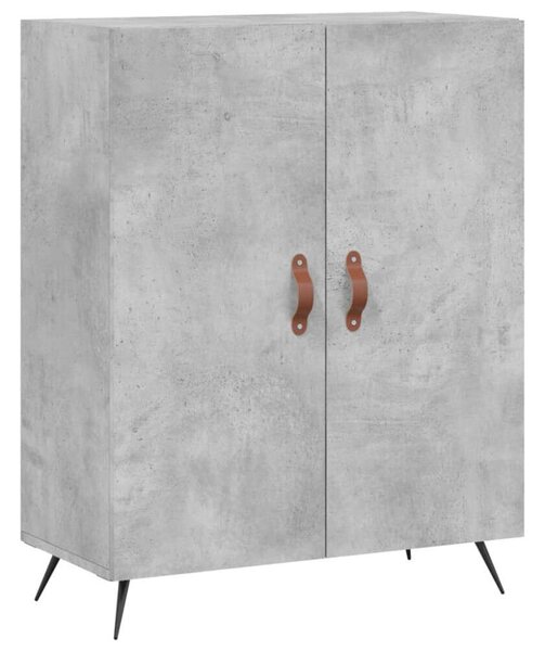 VidaXL Betonhatású Magas Szekrény – 69,5x34x180 cm