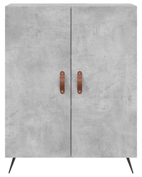 VidaXL Betonhatású Magas Szekrény – 69,5x34x180 cm
