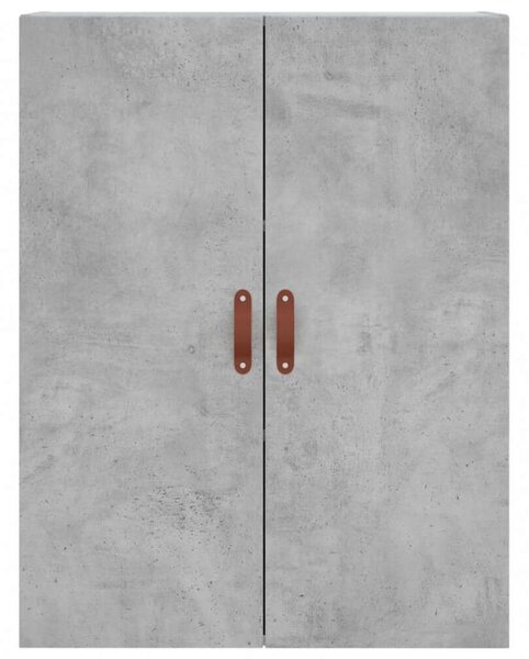 VidaXL Betonhatású Magas Szekrény – 69,5x34x180 cm