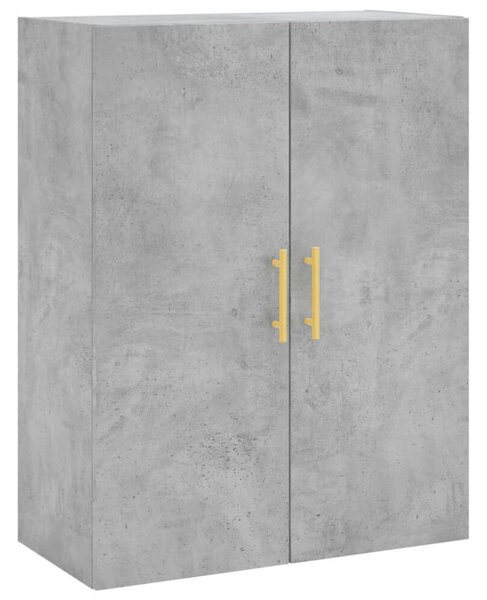 VidaXL Magas Szekrény - Beton Szürke - 180 cm
