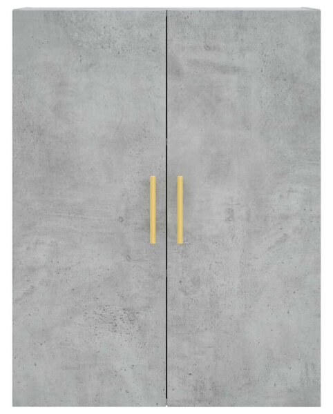 VidaXL Magas Szekrény - Beton Szürke - 180 cm