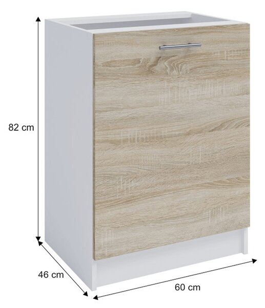 Alsó konyhaszekrény S60 Flor