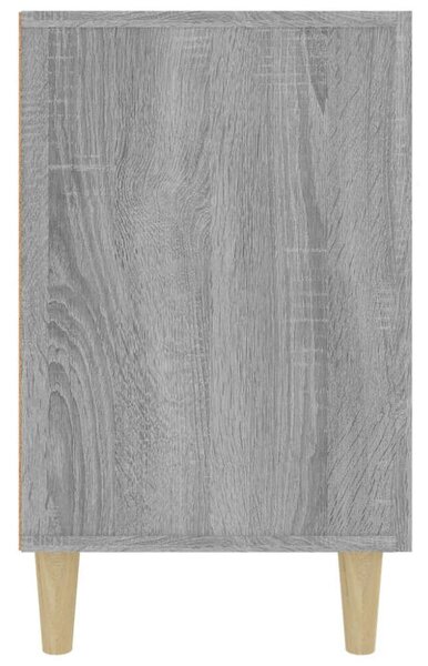 VidaXL szürke sonoma színű műfa tálalószekrény 100 x 36 x 60 cm