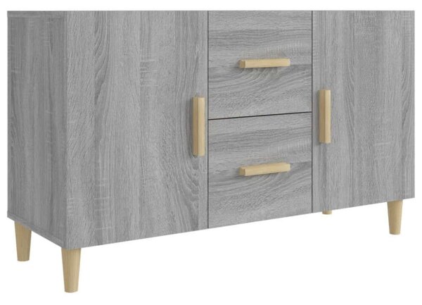 VidaXL szürke sonoma színű műfa tálalószekrény 100 x 36 x 60 cm