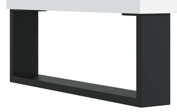 VidaXL Fehér Fa Tálalószekrény Szett - 2 db