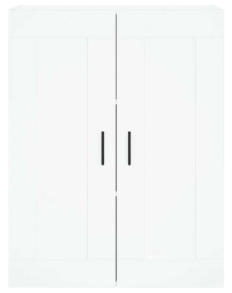 VIDAXL Fehér Fa Magasszekrény - 180 cm