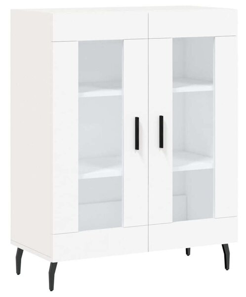 VIDAXL Fehér Fa Magasszekrény - 180 cm