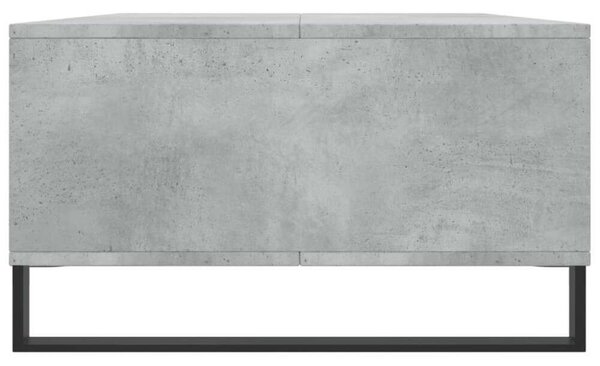 VidaXL Dohányzóasztal - Betonszürke - 104x60x35 cm