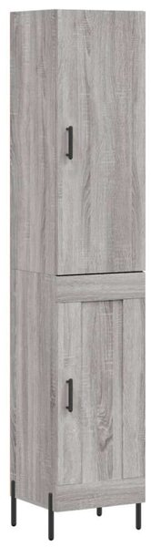 VidaXL Fa Magasszekrény - Szürke Sonoma - 180 cm