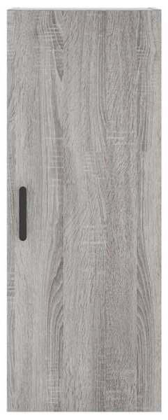 VidaXL Fa Magasszekrény - Szürke Sonoma - 180 cm