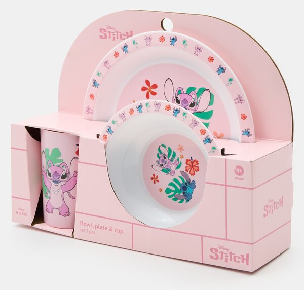 Sinsay - Stitch étkészlet, 3 db-os csomag - többszínű