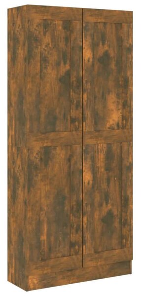 VidaXL Fürdőszobaszekrény - Füstös Tölgy - 82,5x30,5x185,5 cm