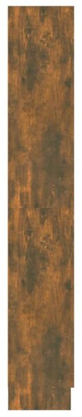 VidaXL Fürdőszobaszekrény - Füstös Tölgy - 82,5x30,5x185,5 cm