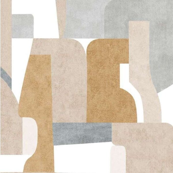 Prémium impregnált modern asztalterítő - RUNNY OCRE