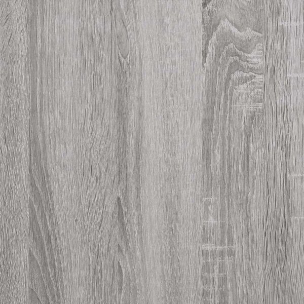 VidaXL Sonoma Szürke Fa Tálalószekrény 2 db - 120x35x70 cm