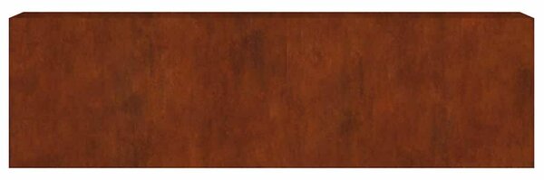 VidaXL Corten Acél Magaságyás - 280x40x80 cm