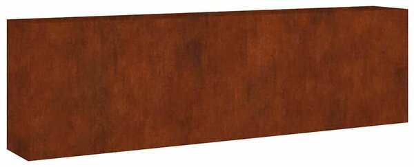 VidaXL Corten Acél Magaságyás - 280x40x80 cm