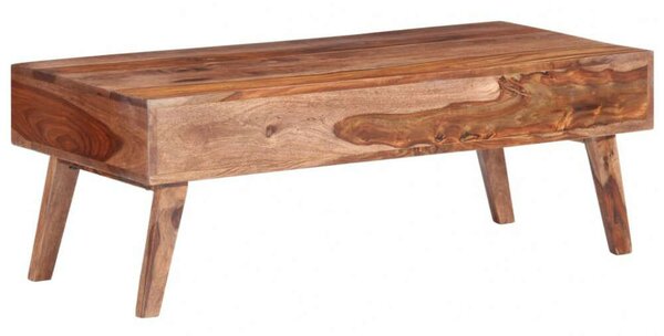 VidaXL Dohányzóasztal - Tömörfa - 110x50x40 cm