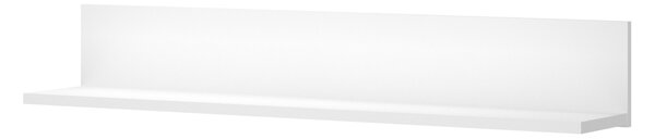 Polc 130 cm Ethan (fehér). Akció -22%