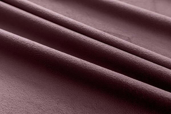 Világos lila VELVET sötétítő függöny 140x250 cm Felfüggesztés: Hullámos sínszalag