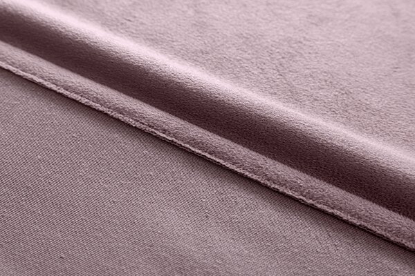 Világos lila VELVET sötétítő függöny 140x250 cm Felfüggesztés: Hullámos sínszalag