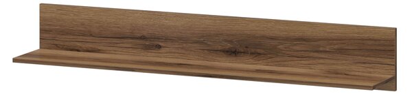 Polc 140 cm Marni (sötét delano tölgy). Akció -29%