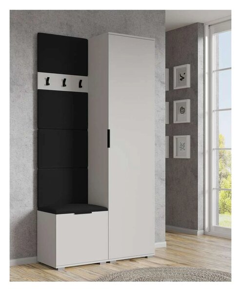 Walker kárpitozott falpanel 50 cm, fekete