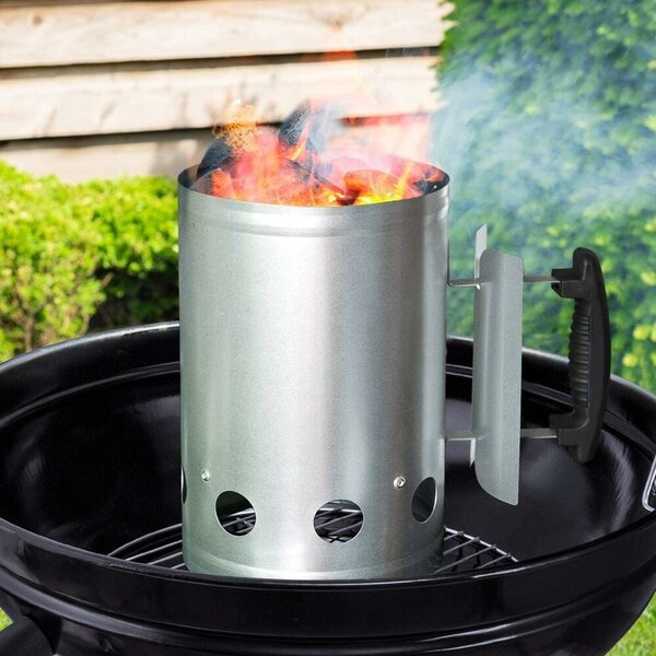 Vander faszénnel működő grillgyújtó kémény, 18 cm