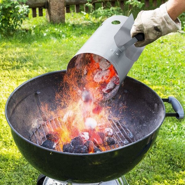 Vander faszénnel működő grillgyújtó kémény, 18 cm