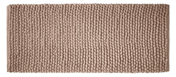 Barna fürdőszobai kilépő 50x120 cm Aspen Bobble – Bianca