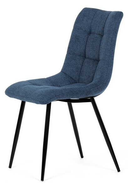 Sötétkék szövet étkezőszék, DCL-193 BLUE2
