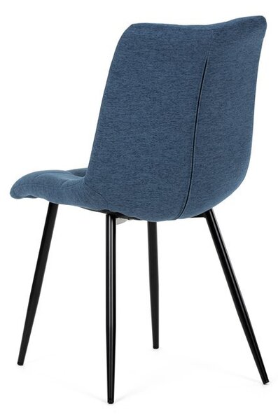 Sötétkék szövet étkezőszék, DCL-193 BLUE2