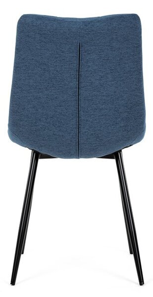 Sötétkék szövet étkezőszék, DCL-193 BLUE2